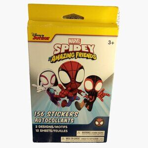 Marvel Spidey  Amazing Friends Stickers Set For Kids 156 Stickers 2 Designs 12 S